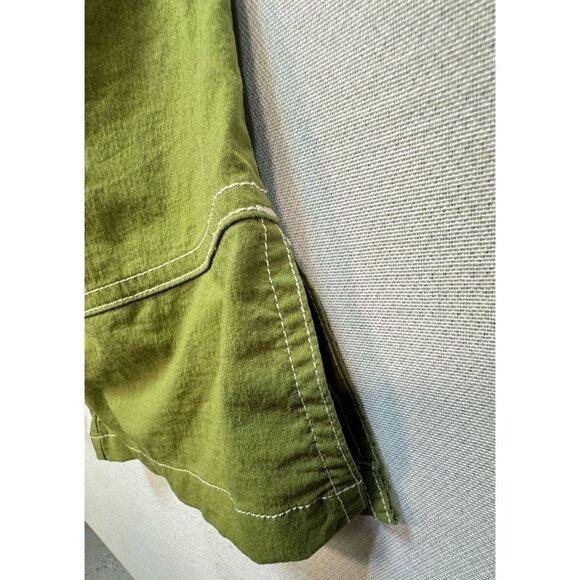 Alpine Design Womens Capri Pants Size L Green Outdoors Lightweight Stretch - Picture 7 of 13